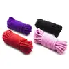 Fabricante de productos para adultos Jiuai suministra cuerda de algodón de 10 m para pareja SM, juguete sexual, cuerda de atar, restricción erótica, cuerda de algodón