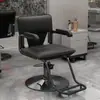 Silla de Barbería, Silla de Barbería Moderna, Silla de Salón de Peluquería, Silla de Peluquería, Silla para Cortar el Cabello, Silla de Peluquería Giratoria Ajustable