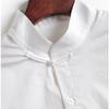 Camisa de Algodón Blanca Mejorada Estilo Chino con Botones para Mujer, Nuevo Diseño Primavera 2026, Top Tang Suit Estilo Tendencia Nacional de Nicho