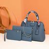 2026 Bolso de Concha con Patrón de Lichi Nuevo Bolso Cruzado de Comercio Exterior Bolso de Hombro Único Texturizado Bolso de Moda Simple y Moderno