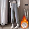 Calça de maternidade, estilo fino para primavera e outono, adequada para uso ao ar livre, novo modelo 2026, não restritiva, tamanho pequeno, calça de moletom esportiva casual, para usar no outono