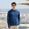 Ropa Casual con Protección Solar para Pesca para Hombres 2026 Nuevo Verano Seda de Hielo Ligera Transpirable Ropa con Protección Solar Juvenil para Hombres