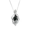 Collar geométrico de diamantes creativos de estilo coreano para otoño e invierno, cadena de suéter que combina con todo para mujer, accesorios, collar al por mayor