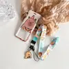 Venta al por mayor de fábrica juego de tarjetas con cuerda larga de capibara rey tarjeta de acceso para cuello de estudiante Yangchengtong metro conjunto de tarjetas de control de acceso tendencia fácil de llevar