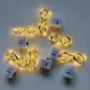 Cadena de Luces Pequeño Ramo de Luces con Luz LED Ajustable de Tres Velocidades Ramo de Flores Luz Ambiental Caja de Regalo Decoración de Pastel Cadena de Luces Colorida