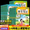 Nueva Edición de Apuntes de Clase para Primer, Segundo, Tercero, Cuarto, Quinto y Sexto Grado, Primer Semestre, Libros de Texto Sincronizados para Chino, Matemáticas e Inglés