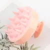 En Stock Transfronterizo Cepillo para Champú de 19 Dientes Cepillo Masajeador Cepillo de Limpieza para el Hogar Cepillo de Silicona para Champú Herramienta de Masaje para el Cuidado del Cabello