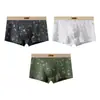 Cuecas Boxer Estampadas Hua Jie Long para Homens, Cuecas Boxer de Algodão para Homens, Corte Slim, Finas, Respiráveis, Disponíveis para Atacado