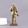 Figura de Latón de Lei Feng, Atracción Turística Más Vendida para el Día del Trabajo, Adorno Pequeño de Latón, Figura Roja del Ejército Cultural y Creativa, Artículo de Artesanía
