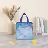 Bolsa tote padrão mármore mais vendida internacionalmente bolsa laminada não tecida bolsa de presente de aniversário bolsa de presente de aniversário infantil
