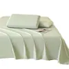 Lençol de cama escovado espessado 100% algodão peça única dormitório estudantil capa de edredom espessada conjunto de cama de três peças