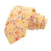 Corbata de Hombre Poliéster Bordada Corbata Atada a Mano Moda Masculina Casual Floral Corbata de Alta Gama Personalizada En Stock Listo Venta al por Mayor