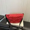 2026 Verão Nova Moda Alto Valor Estampa de Bolinhas Design Simples de Nicho Estiloso Versátil Grande Capacidade Bolsa de Peito Bolsa de Cintura