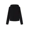 Sudadera con Capucha y Media Cremallera de Lana Air Layer, Suave y Elástica, Almacena Calor y Mantiene la Temperatura 10500