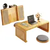 Mesa Dobrável para Bay Window, Mesa Pequena Tatami, Mesa de Chá Estilo Japonês, Mesa Kang, Mesa de Chá Pequena para Varanda de Cama, Mesa de Estudo Tradicional Chinesa, Mesa Pequena