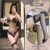 Lencería Sexy Bikini Tres Puntos Tangas de Perla para Mujer Sujetador Traje Apasionado Sin Quitar Ropa Interior Divertida