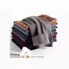 Ropa interior térmica para hombre de cuello medio-alto, engrosada, forrada de polar, de terciopelo, ropa de otoño, pantalones largos, traje cálido para papá