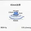Venda Direta de Fábrica Ventosa Cabeça de Cogumelo a Vácuo Antiderrapante Ecológica Transparente PVC Ventosa de Fixação para Móveis de Banheiro