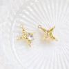 Novo Estilo Doce Cool Chinês ins Ondulação d'Água Estrela Lua Pingente DIY Joias Feitas à Mão Pulseira Colar Brincos Acessórios Material