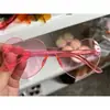 Fábrica de gafas de sol gruesas con forma de corazón de melocotón en stock gafas de sol gafas de sol sin montura con forma de corazón gafas de fiesta al por mayor