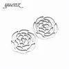 YuenZ DIY accesorios de joyería vintage de aleación colgante de rosa colgante al por mayor 30 * 30MM Q197