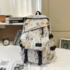 Mochilas Escolares Modernas y de Moda para Hombres y Mujeres, Mochilas Universitarias para Mujeres con Graffiti Personalizado para Deportes y Ocio, Mochilas Nuevas de Gran Capacidad