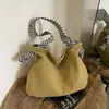 Bolso Nuevo de Alta Gama Versátil de Gran Capacidad con Correa Ancha para Mujer Otoño 2024 Nuevo Bolso de Hombro Cruzado Bolso Tote de Moda