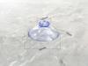 Fornecer vários estilos de cabeça de cogumelo transparente de vidro, ventosa pequena, acessórios de produtos, material de silicone, ventosa de plástico