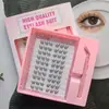 Set de Pestañas Postizas Transfronterizo, Gran Capacidad, Ligeras y Delgadas, Pestañas Postizas de Caña Pequeña, Atmósfera de Puro Deseo, Sin Carga para los Ojos
