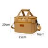 Caixa de Almoço para o Trabalho Amazon Bolsa Térmica Portátil Dobrável Bolsa de Almoço Grande Capacidade Impermeável Tecido Oxford Bolsa Térmica