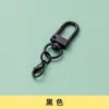 Cadena para puerta con pintura de color, llavero colgante de 14 mm con cierre de langosta, cierre giratorio de metal para perro, accesorios de joyería para hacer uno mismo.