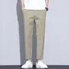 Pantalones Casuales Cortos de Seda Helada de Verano 2026 Pantalones para Hombre Más Vendidos