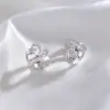 Ear Cuff Estrela e Lua Romântico com Zircônia Sem Perfuração, Presente de Aniversário para Melhor Amiga, Clipe de Orelha Dupla Camada Estrela e Lua