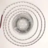 Lámpara de Cama con Sensor de Movimiento Corporal Humano, Suministro Directo de Fábrica 2835 Blanco Neutro 60 Lámparas por Metro Alto Brillo Placa Estrecha en Forma de S Tira de Luz LED