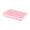 Forma de Gelo de Silicone 24 com Tampa Forma de Gelo de Silicone 24 Cubos Molde para Cubos de Gelo Caseiro Molde para Alimentos Complementares Caixa para Fazer Gelo