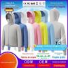 Roupas de Verão com Ventilador para Ar Condicionado Roupas de Pele Roupas de Resfriamento Ventilador de Resfriamento Roupas Proteção Solar Roupas de Ar Condicionado Manga Longa Proteção de Verão Roupas de Trabalho