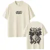 Camiseta Merch Gachiakuta Rudo de Anime para Hombres y Mujeres, Camiseta Casual Oversize de Cuello Redondo, Moda para Hombres