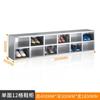 Gabinete de Zapatos de Acero Inoxidable Taburete de Zapatos Libre de Polvo para Personal Taller de Fábrica Gabinete de Zapatos de Doble Cara para Cambiar Zapatos Taburete de Zapatos Purificado