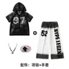 Ropa de Performance Hip-Hop para Niños, Trajes de Baile de Verano Hip-Hop para Niños, Trajes de Baile de Jazz Hip-Hop Modernos y Geniales para Niñas