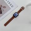 Adecuado para Apple 789 10 Watch Pulsera Apple Watch S11 Correa de Silicona con Costura de Borde Macaron