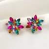 Aretes Nuevos Populares Estilo Coreano de Cuentas de la Fortuna, Tachuelas Versátiles Simples y Elegantes, Joyería para Orejas Mismo Estilo de Transmisión en Vivo al por Mayor