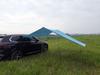 Toldo para Coche con Revestimiento Plateado Tienda Lateral para Coche para Camping al Aire Libre Toldo Lateral para SUV para Cola de Coche 5-8 Personas Toldo