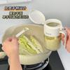 Nueva Botella de Condimento Sellada Condimento Cocina Vidrio Hogar Condimento Sal Juego de Frascos Caja de Almacenamiento a Prueba de Humedad Almacenamiento de GMS