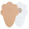Adesivos de Silicone Descartáveis para Elevação do Busto para Esportes Corrida de Longa Distância Anti-Assaduras Fixadores Protetores de Mamilo Autoadesivos Adesivos Invisíveis para Elevação do Seio