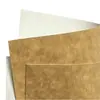 Papel Kraft Recubierto de Ágata Enso de Grado Alimenticio en Stock, un lado blanco, un lado amarillo, empaque en fardos, papel kraft a prueba de humedad y escarcha