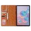 Para Samsung Tab S6 10.5 T860 capa plana com suporte de cartão retrô clássico T865 capa flip capa protetora