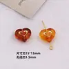 Retro café marrón dorado halo flor de ciruelo lazo colgante con cuentas material para accesorios de cadena de teléfono móvil de joyería hecha a mano DIY