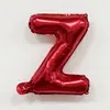 Globos de Papel de Aluminio con Letras y Números Rojos de 16 pulgadas Decoración para Primer Cumpleaños Boda Globos de Papel de Aluminio Venta al por Mayor