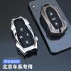 Adecuado para 2024 Beijing BJ40 cubierta de llave BJ80 carcasa de metal de alta calidad BJ30 personalidad F40 hebilla de carcasa de llave hombres