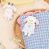 Lindo Broche de Tela de Dibujos Animados de Oveja Gato Pingüino Muñeco Accesorio Colgante para Bolsa Estilo Coreano Accesorios para Ropa Venta al por Mayor